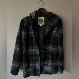 Route 66 Girl’s L Plaid Coat